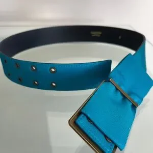 Lanvin | Accessories | Lanvin Turquoise Couture Belt Made In  display picture 3